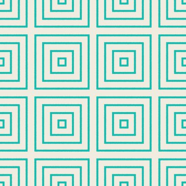 Geometrik kare desen