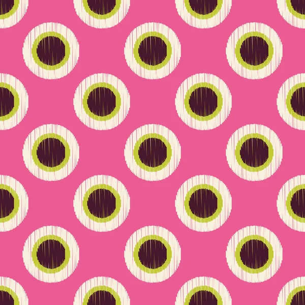 Seamless circle polka dots — Stock Vector