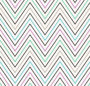 Dikişsiz chevron desen