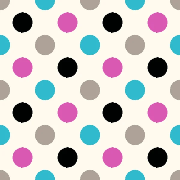 Modèle de cercles de points — Image vectorielle