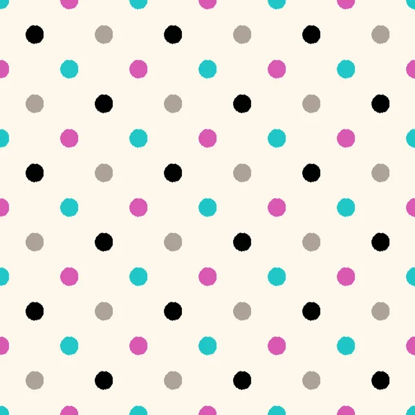 Polka dots pattern — Stock Vector