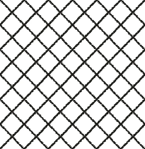 Seamless fabric geometric pattern — Stock Vector