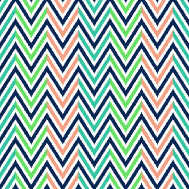 Chevron dalgalı desen