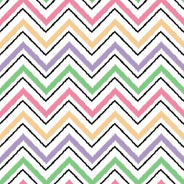 Dikişsiz chevron desen