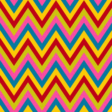 Dikişsiz chevron desen