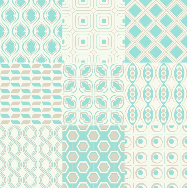 Ensemble de motifs géométriques — Image vectorielle