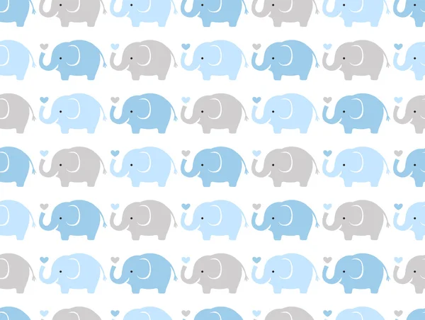 Cartoon elephants Royalty Free Stock Vectors