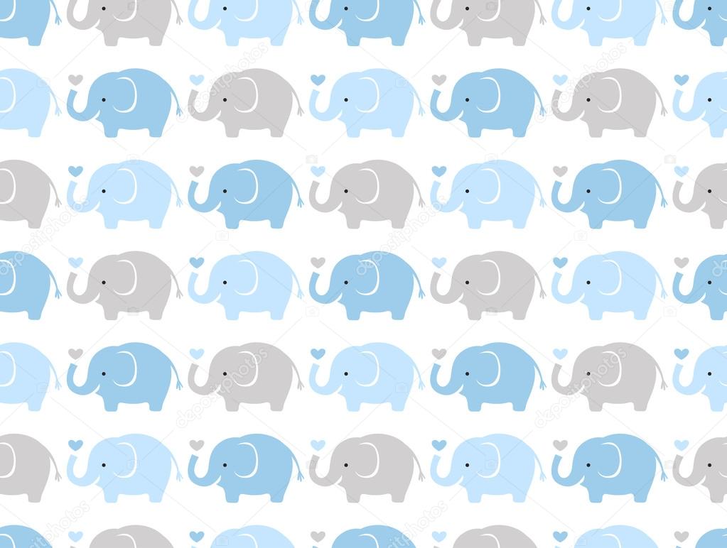 Cartoon elephants