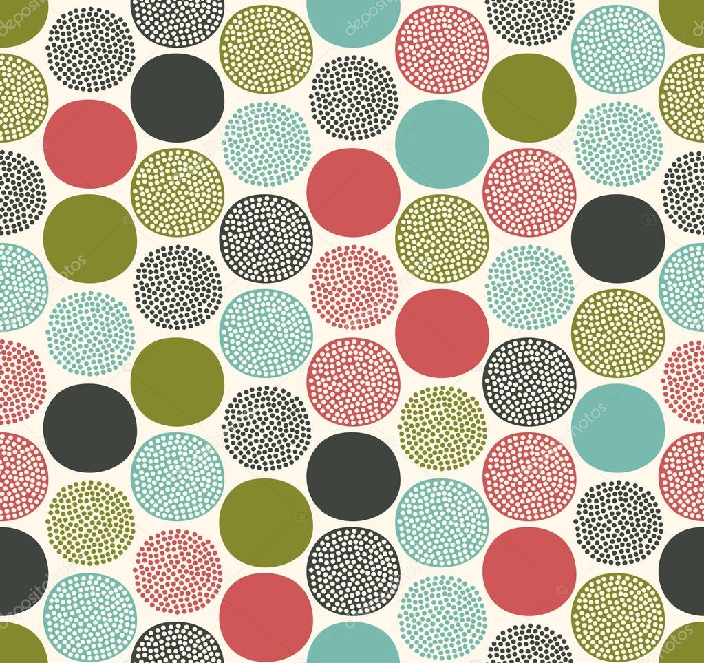 Dots circles pattern