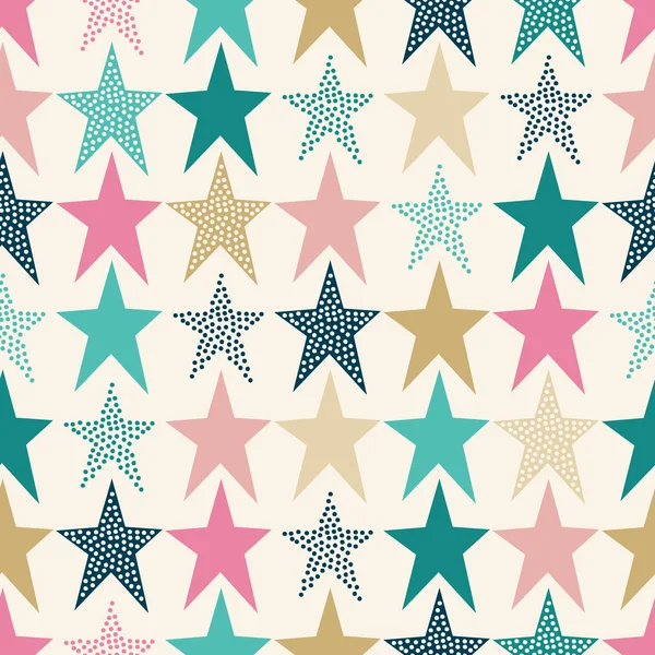 Stars pattern — Stock Vector