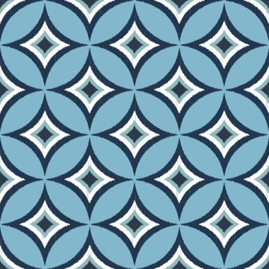 Sorunsuz kumaş geometrik desen