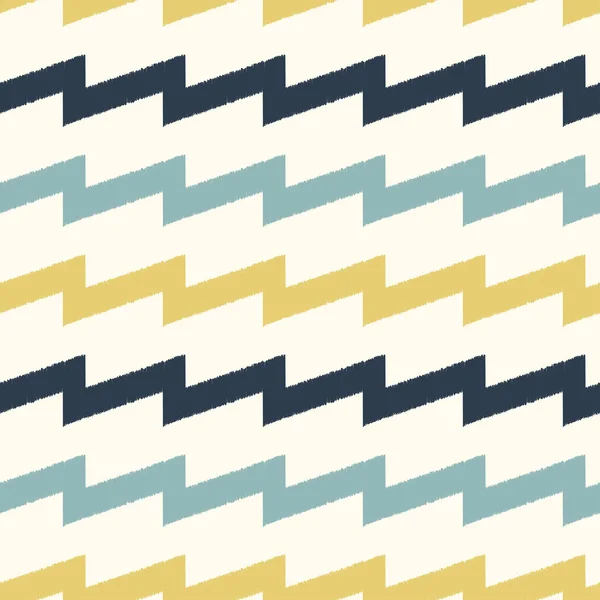Seamless fabric geometric pattern — Stock Vector