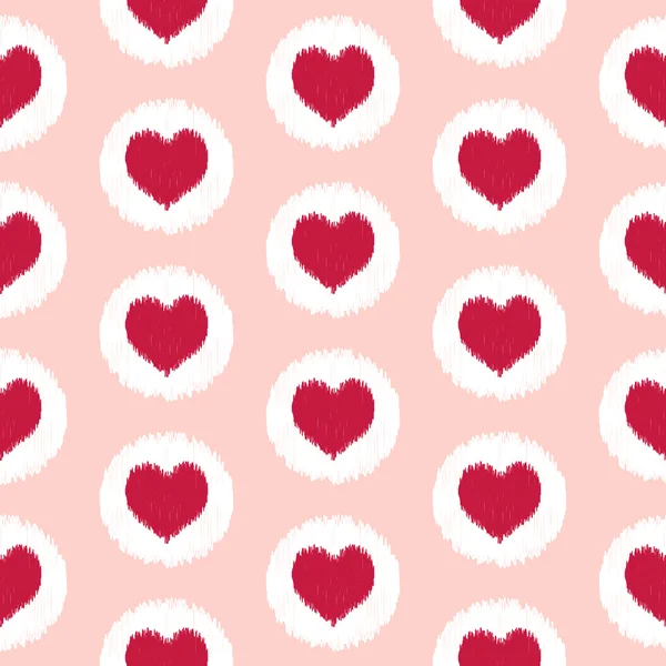 Seamless heart pattern — Stock Vector