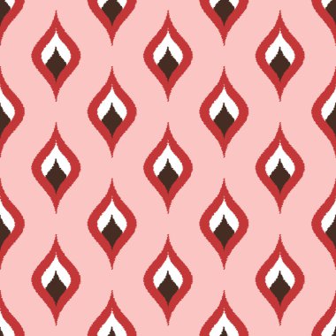 Eğri süsleme karalama model Pembe