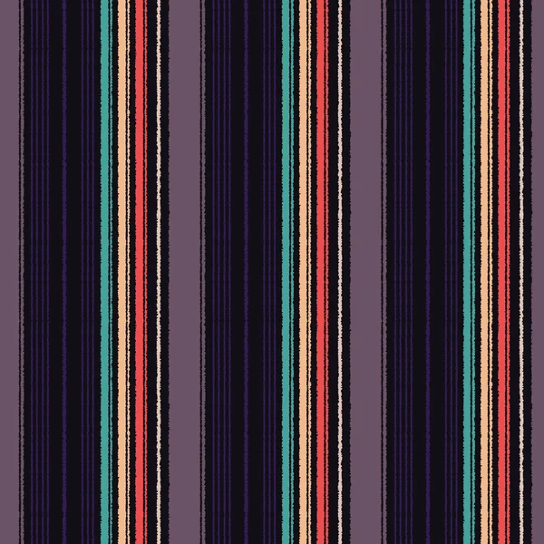 Vertical stripes fabric pattern — Stock Vector