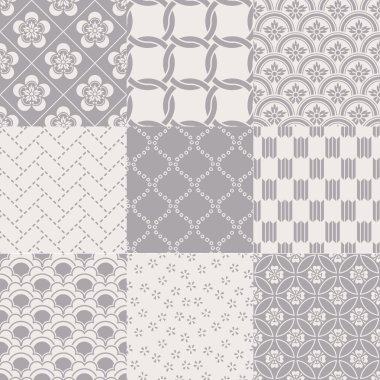 Geometrik duvar kağıdı desenleri