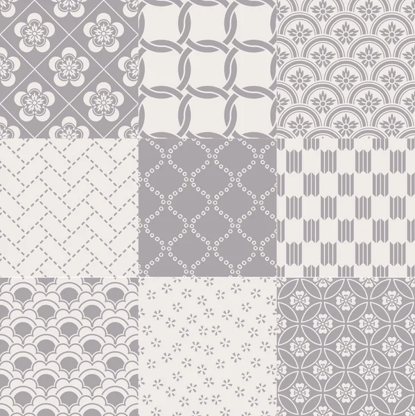 Modèles de papier peint géométrique — Image vectorielle