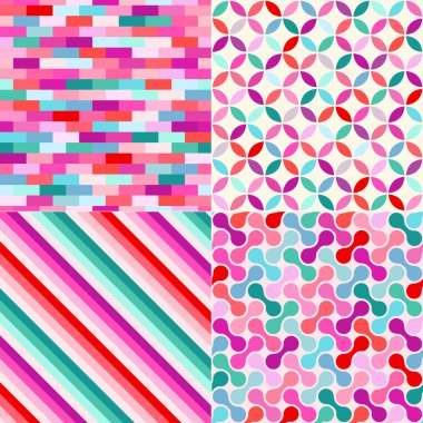 abstract geometric patterns clipart
