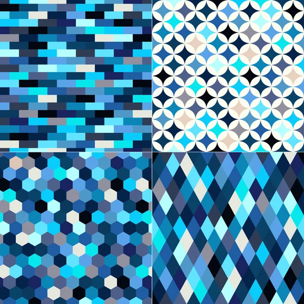 Patrones geométricos abstractos — Archivo Imágenes Vectoriales
