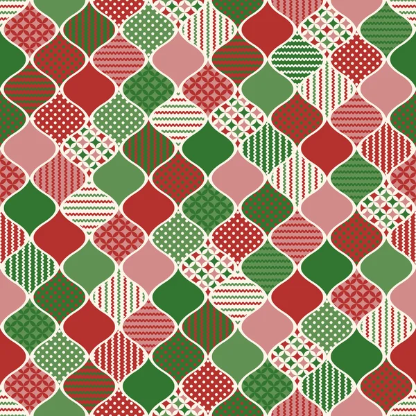 Fondo adorno de Navidad — Vector de stock