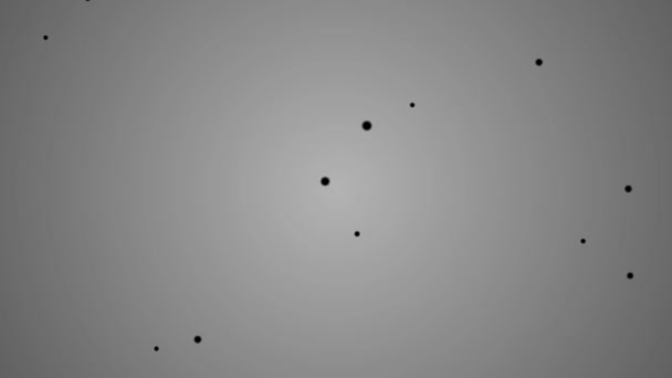 2021年お祝い4Kアニメーション 粒子の動きの背景 大晦日のカード — ストック動画