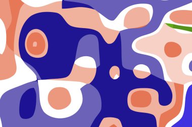 Renkli dinamik arka plan. Soyut vektör. Dijital eğri tasarımı. 2B görüntüleme dijital illüstrasyon.