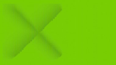 Yeşil arka plan. İzole edilmiş yarım ton biçimi ögesi.