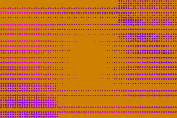 Ilustración Con Simples Elementos Geométricos Púrpura Fondo Naranja Con Gradiente — Archivo Imágenes Vectoriales