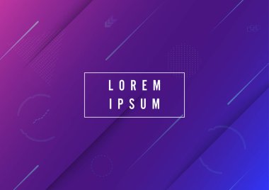 Minimum geometrik arkaplan. Dinamik şekiller kompozisyonu. Eps10 vektörü.
