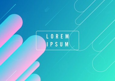 Minimum geometrik arkaplan. Dinamik şekiller kompozisyonu. Eps10 vektörü. 