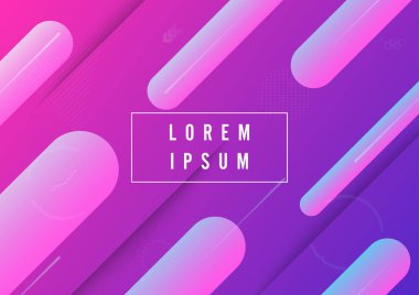 Minimum geometrik arkaplan. Dinamik şekiller kompozisyonu. Eps10 vektörü.