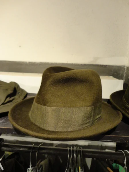 Man hat. Retro fashion — Zdjęcie stockowe