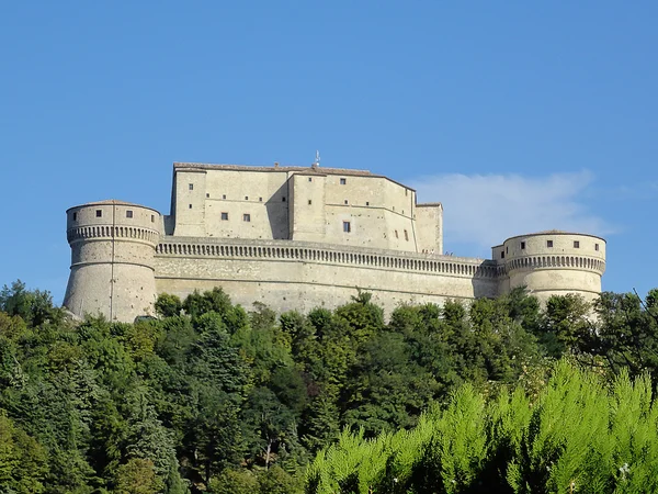サン ・ レーオの要塞。リミニ、イタリア — ストック写真