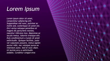 Soyut perspektif ızgarası. Geçmişe dönük dijital arkaplan. Mavi arka planda manzara. 3d oluşturma