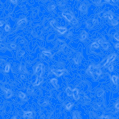 Retro topografik harita. Mavi coğrafi hat haritası. Özet dış hat ızgarası.