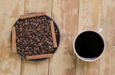 sıcak kahve taneleri