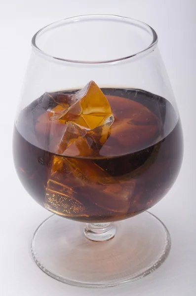 Whisky, a tét és a jég — Stock Fotó