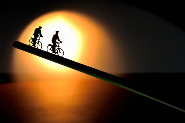 Ciclista de bicicletas . — Foto de Stock