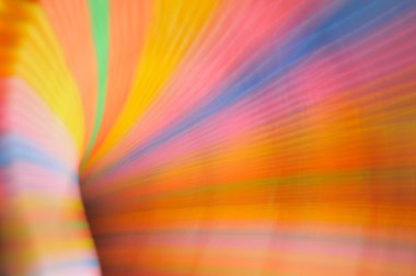 Arka plan üzerinde bulanık renkli kağıt