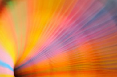 Arka plan üzerinde bulanık renkli kağıt