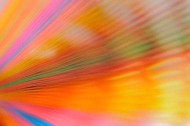 Arka plan üzerinde bulanık renkli kağıt