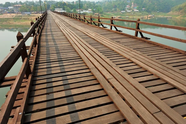 Bridge at sangklaburi Thailand — Stock Photo, Image