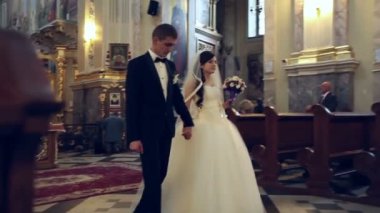 Gelin ve Damat Düğün töreni sırasında