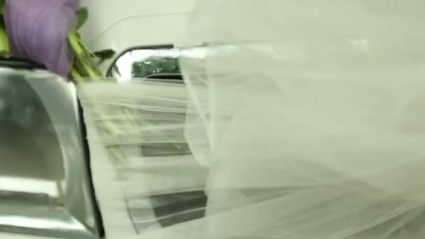 Belle voiture de mariage 