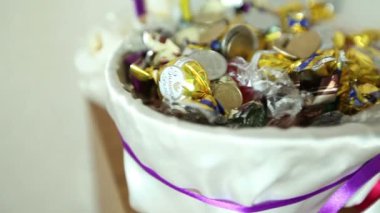 Düğün şeker sepeti