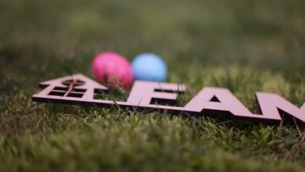 décoration de Pâques famille 