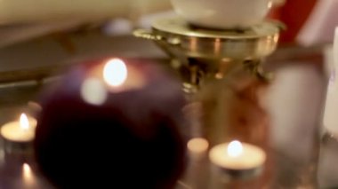 Sıcak yağlı masaj.