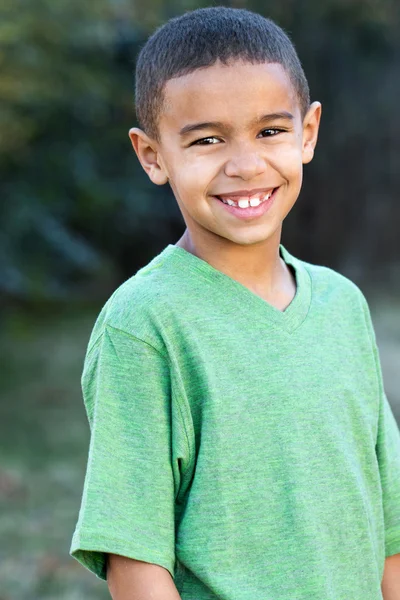 African American Little Boy — Stock Photo, Image