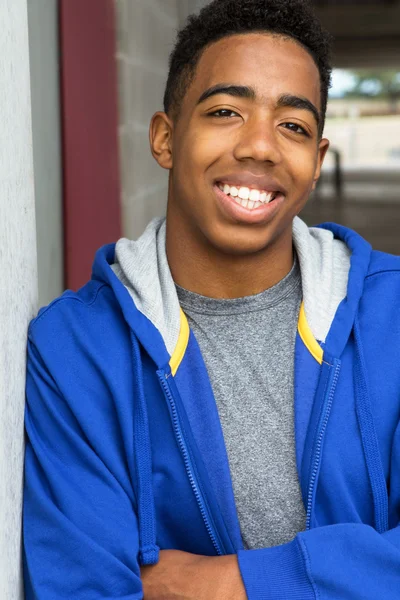 African American Teenage Student — Stockfoto