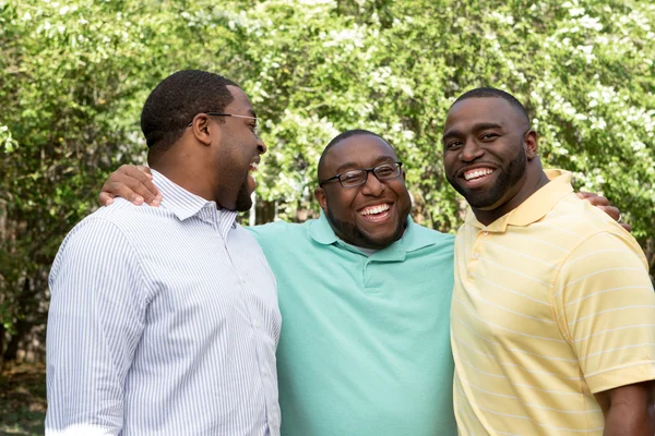 African American Brothers — Stock Photo, Image